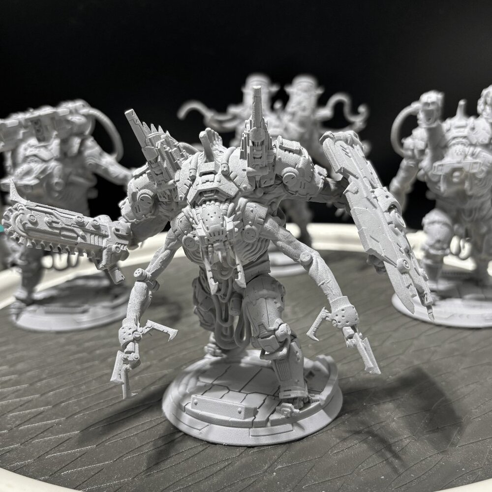 Archvillain DnD Miniatures – The Goliaths | 60mm RPG Sci-fi Pack for D&D